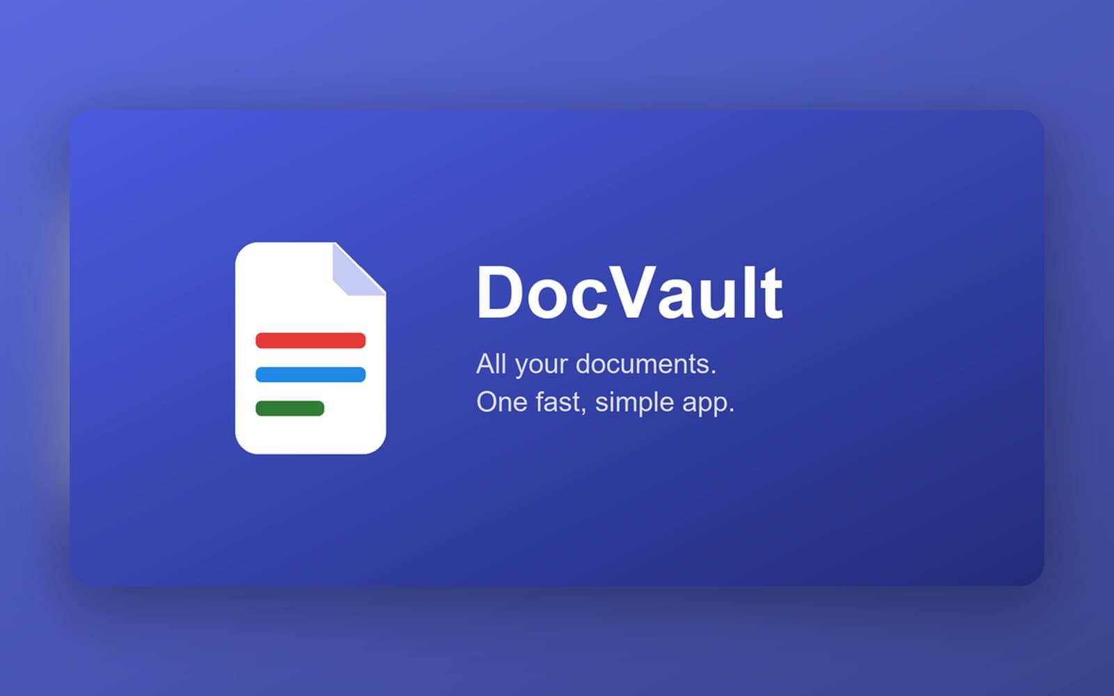 DocVault – All Document Viewer product preview